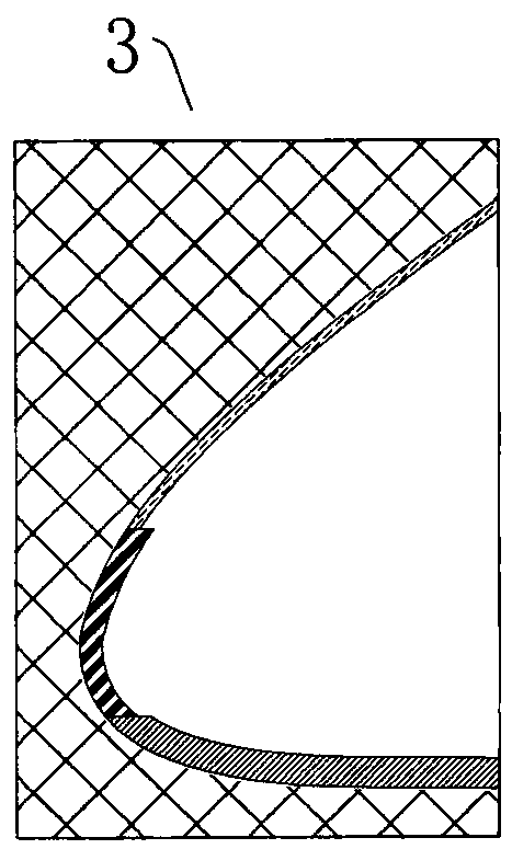 Airplane radome with PMI foam sandwich structure and design method and manufacturing method of airplane radome