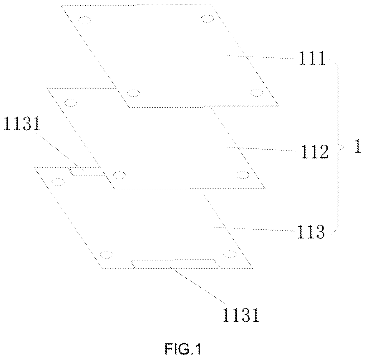 High power LED chip back electrode integrated package module with stand