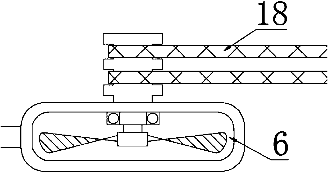 Environmental protection device capable of efficiently removing dust and haze