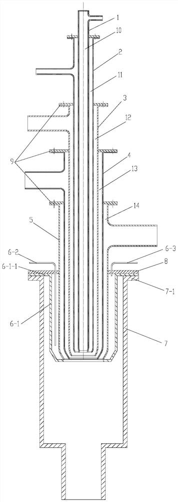 A multi-channel atomizer and gasification reaction operation method