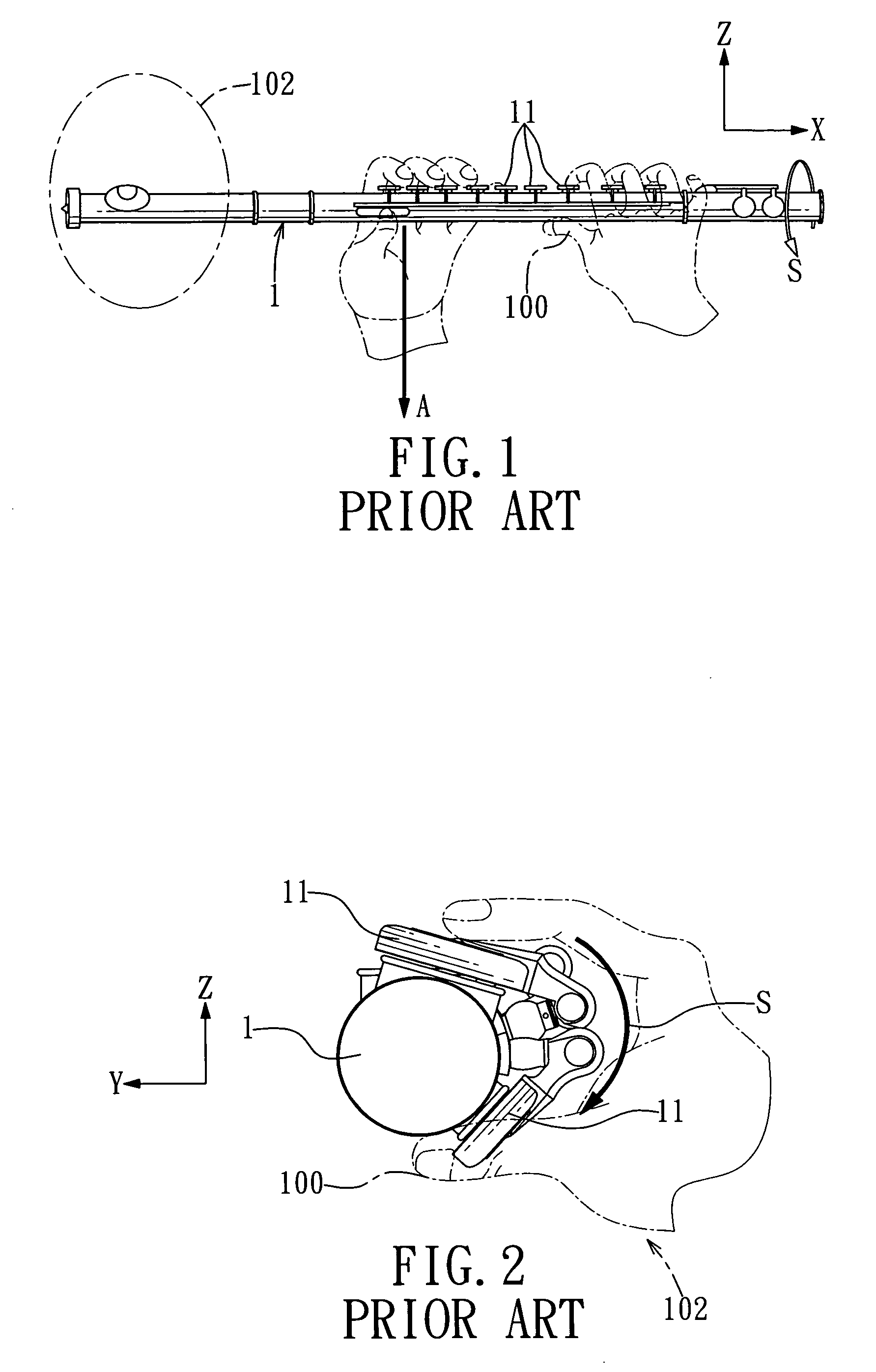 Flute attachment