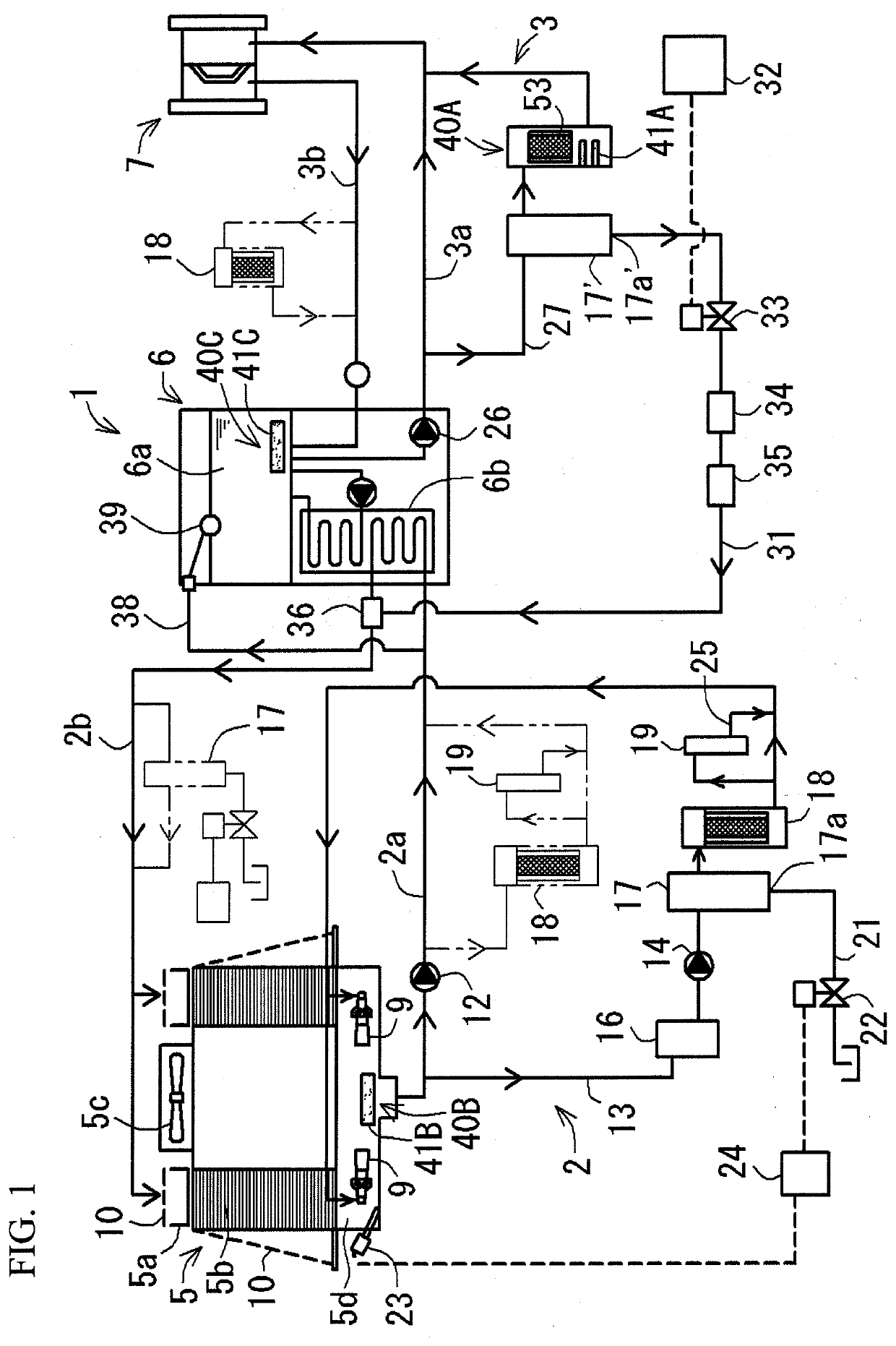 Microbubble generator and cooling water circulation system equipped with same