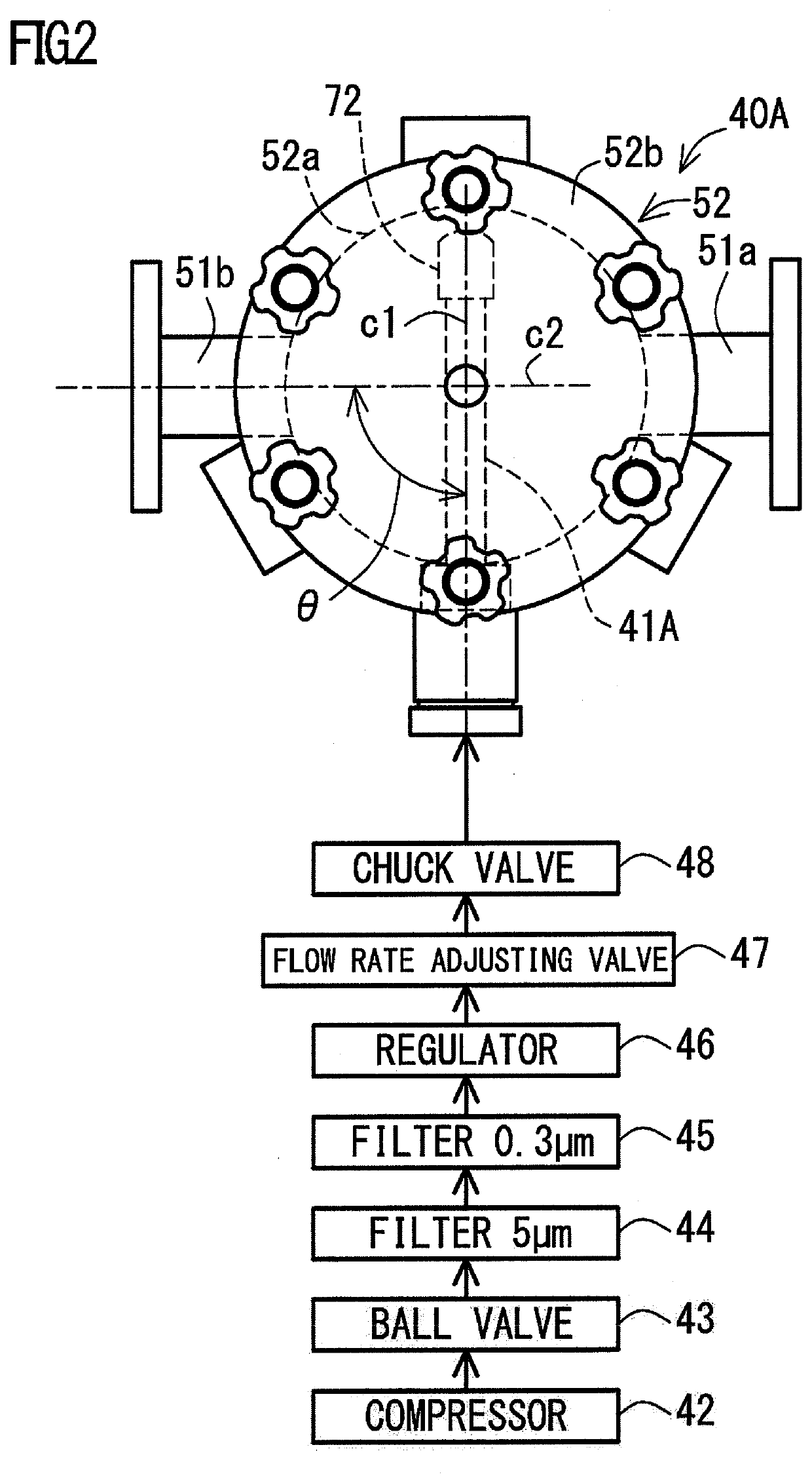 Microbubble generator and cooling water circulation system equipped with same