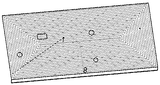 Milling method of high-precision suspended web