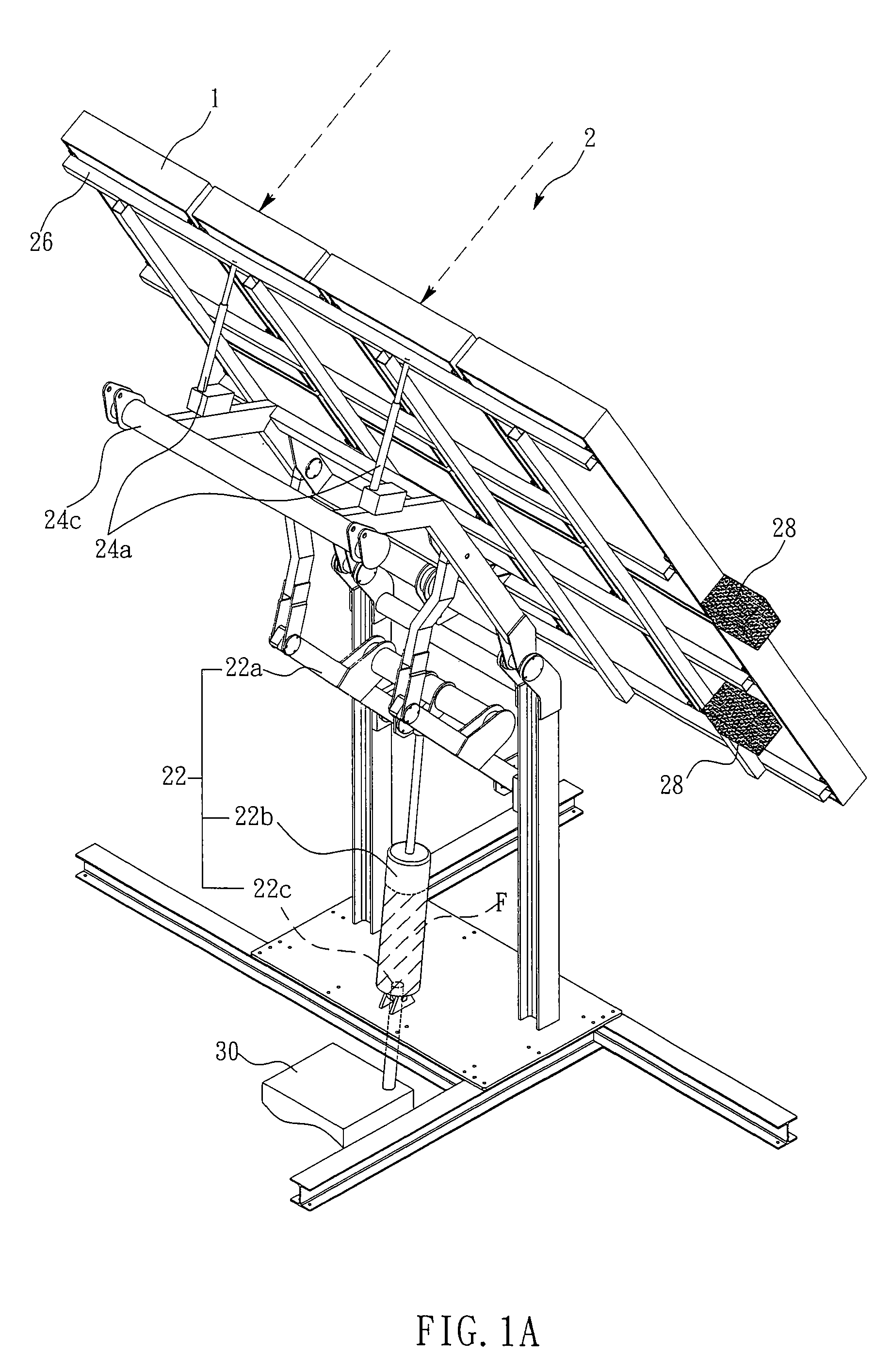 Sun tracing device