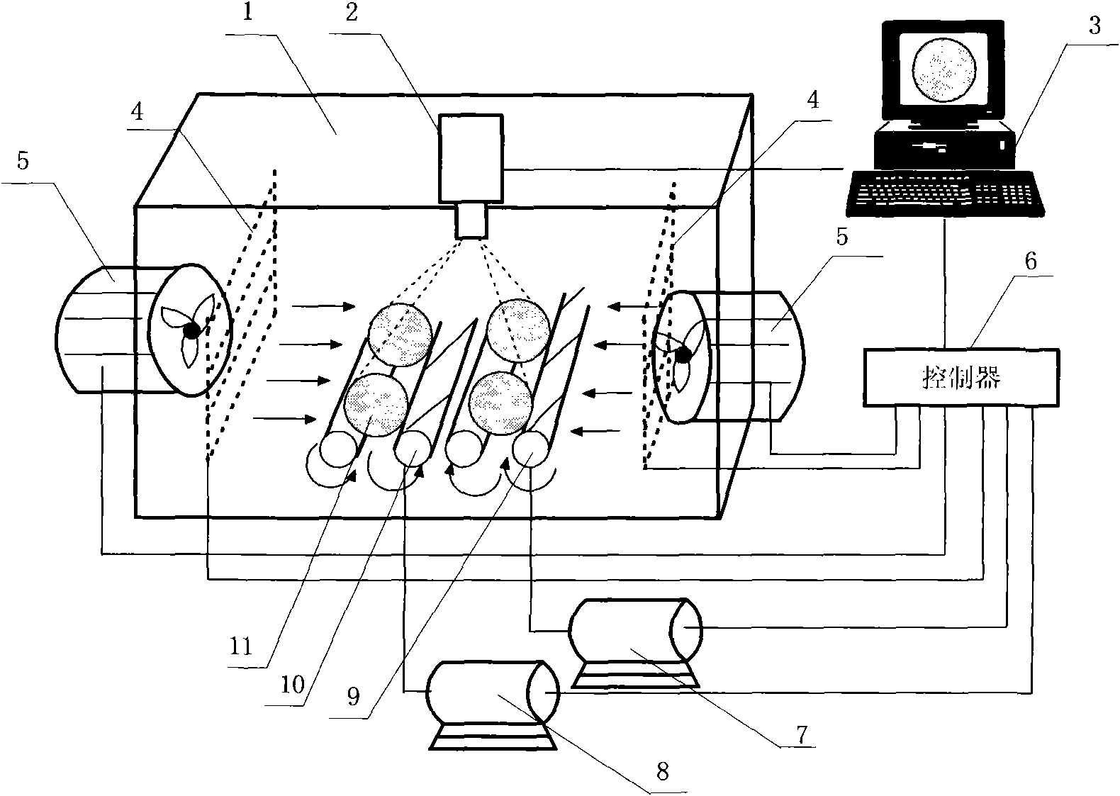 Navel orange surface drying monitoring method and device based on infrared thermal imaging technology