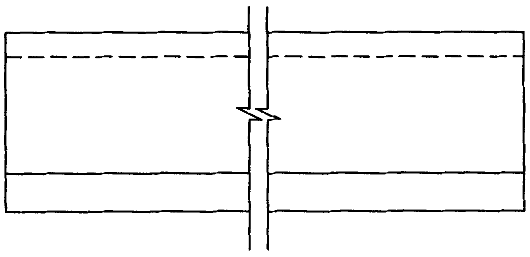 Exposed frame glass curtain wall adopting PVC (polyvinyl chloride) heat insulation bar structure