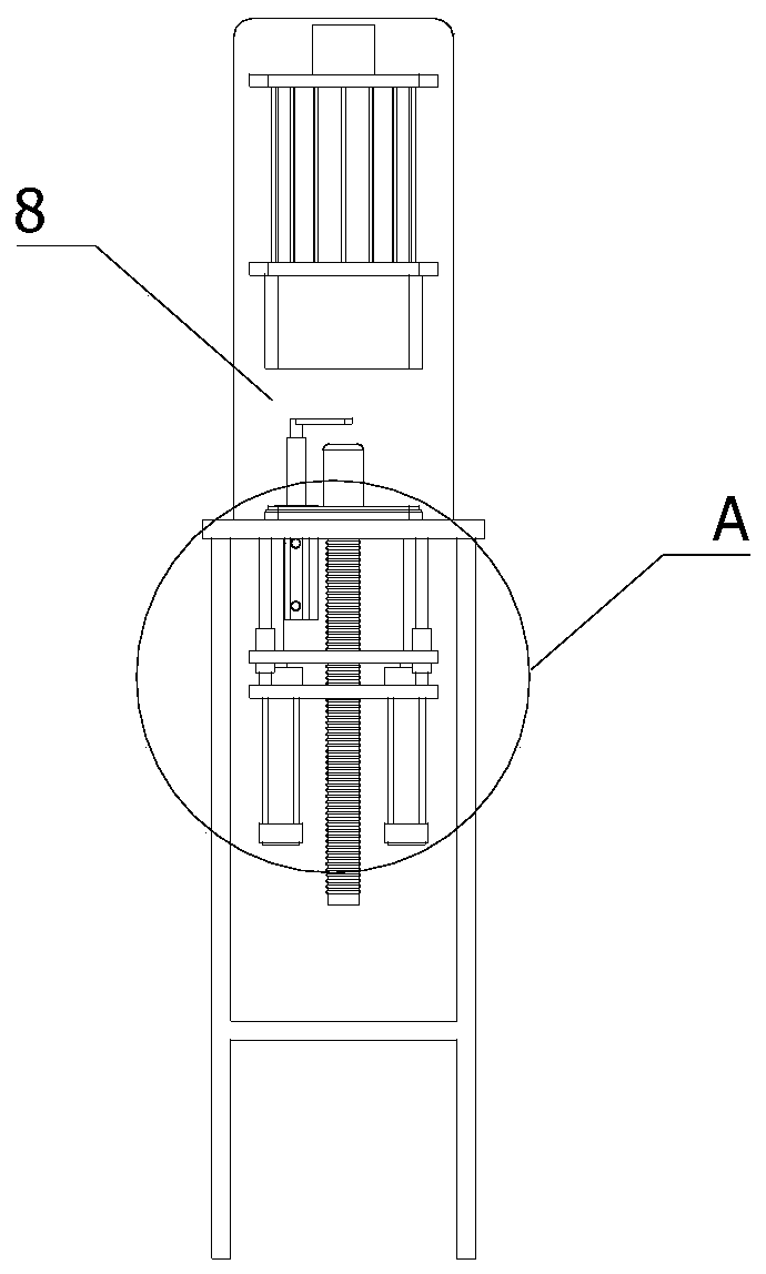 Dry-type air tightness detection machine for automobile filter