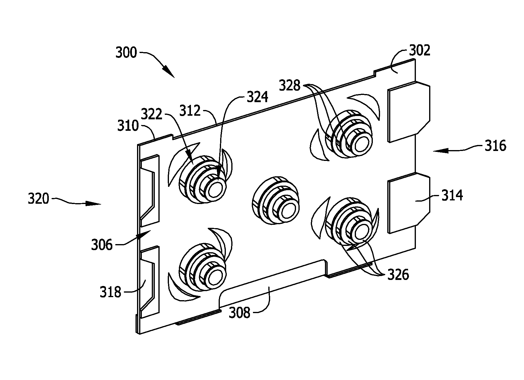 Decompression panel assembly and method of equalizing air pressure differential