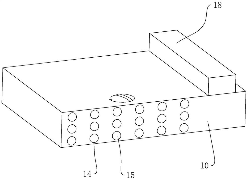 Bridge cast-in-place box girder in-span non-bearing convenient construction support