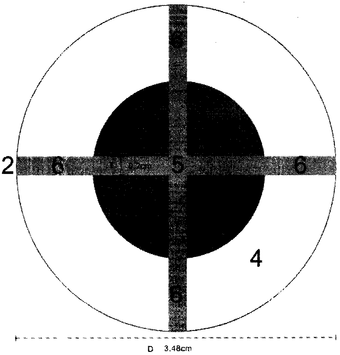 Cell circular scar healing experimental device for six-pore plate