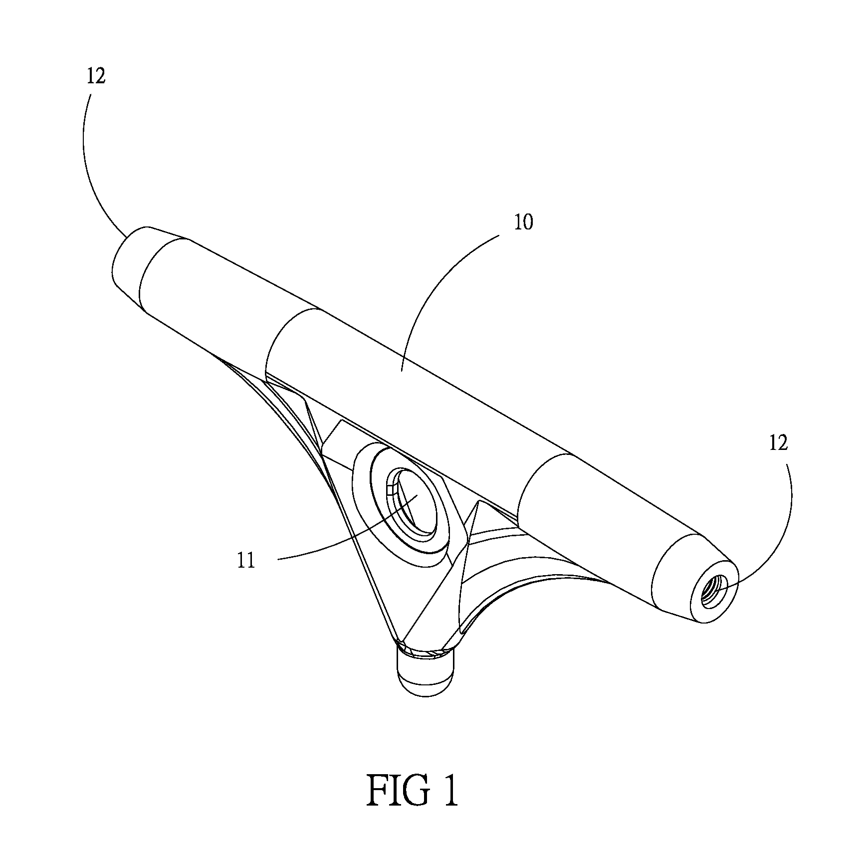 Wheel frame for a skateboard