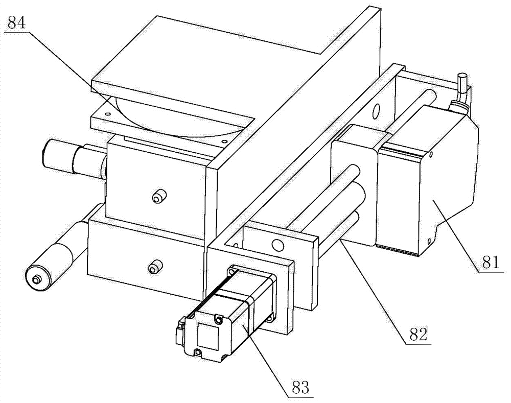 A device for measuring thermal deformation and deformation force consistency of thermal bimetal