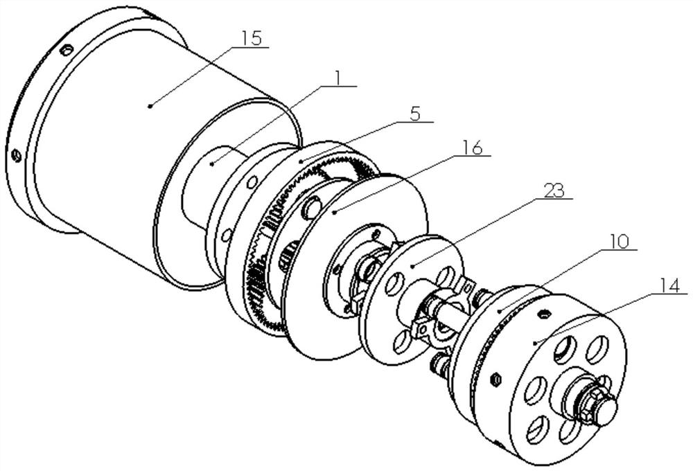 Automatic speed change electric tractor wheel edge driving device, system and method