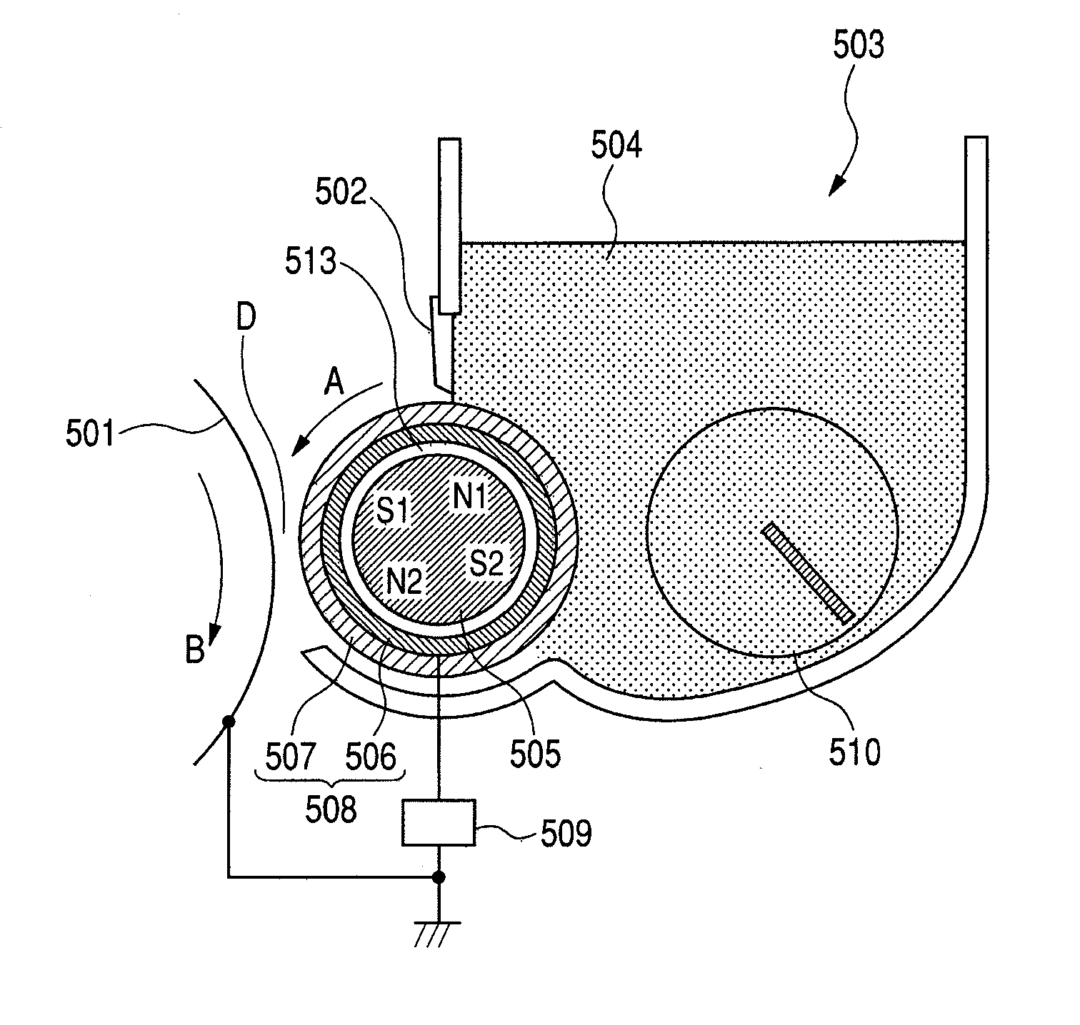 Developer bearing member and process for producing same, development apparatus and development method