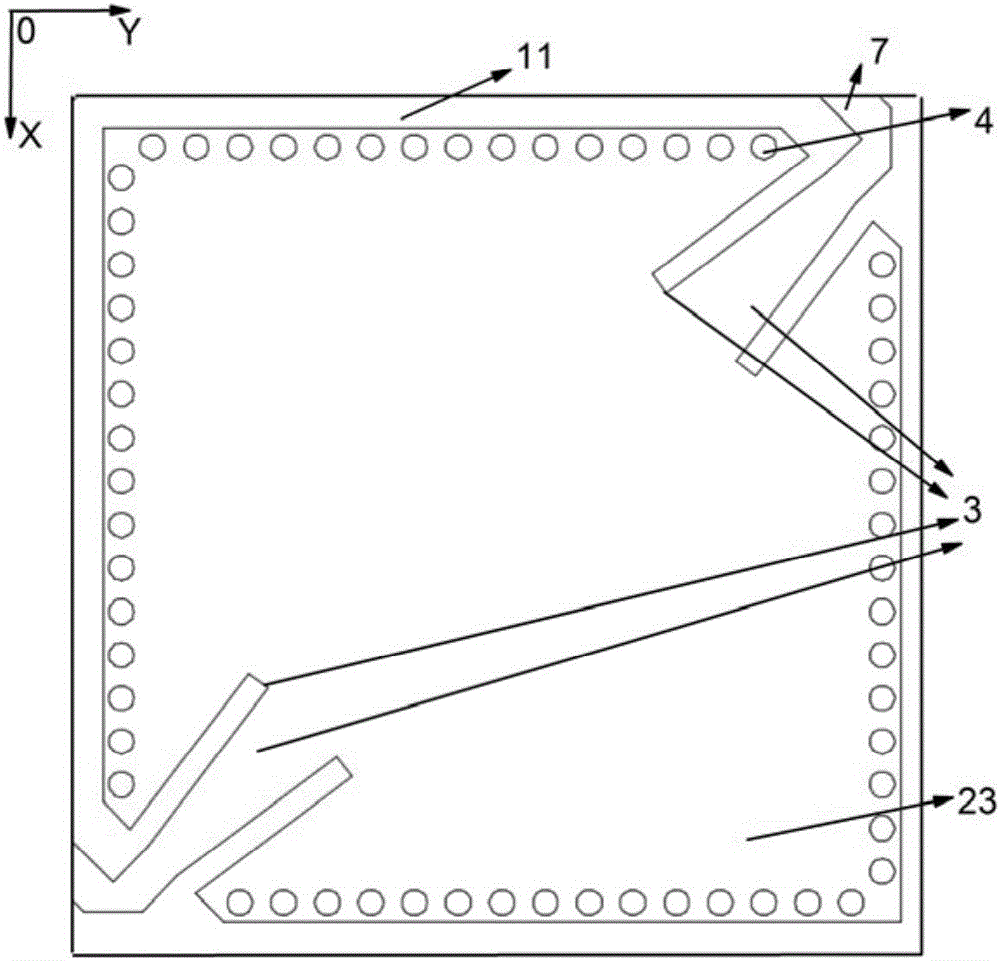 Broadband polarization reconfigurable antenna