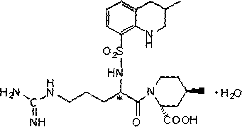 Synthetic method of argatroban and intermediate thereof