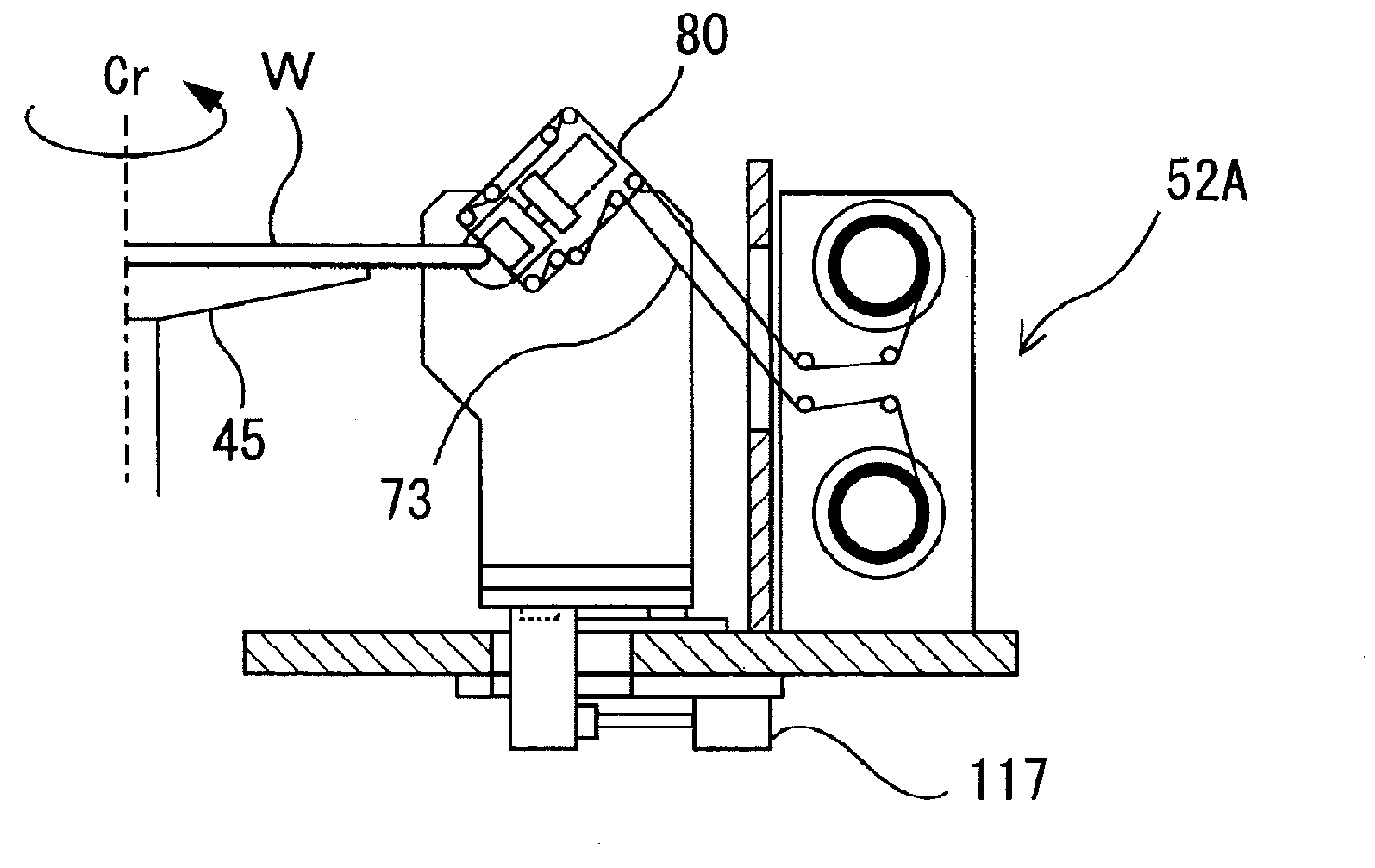 Substrate holder and substrate holding method