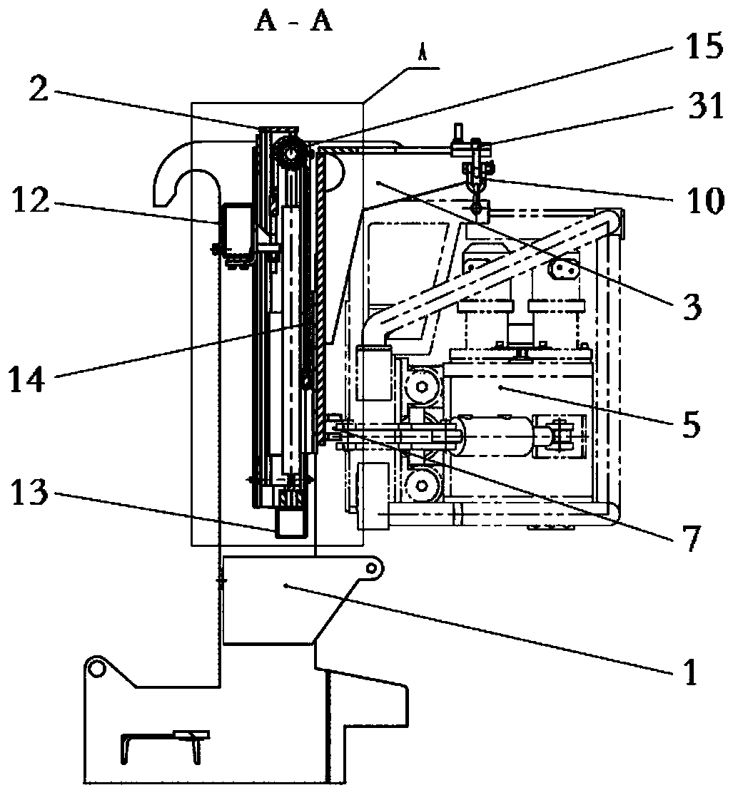 Independent lifting mechanism and method of double-augmented stroke iron driller spinning wrench