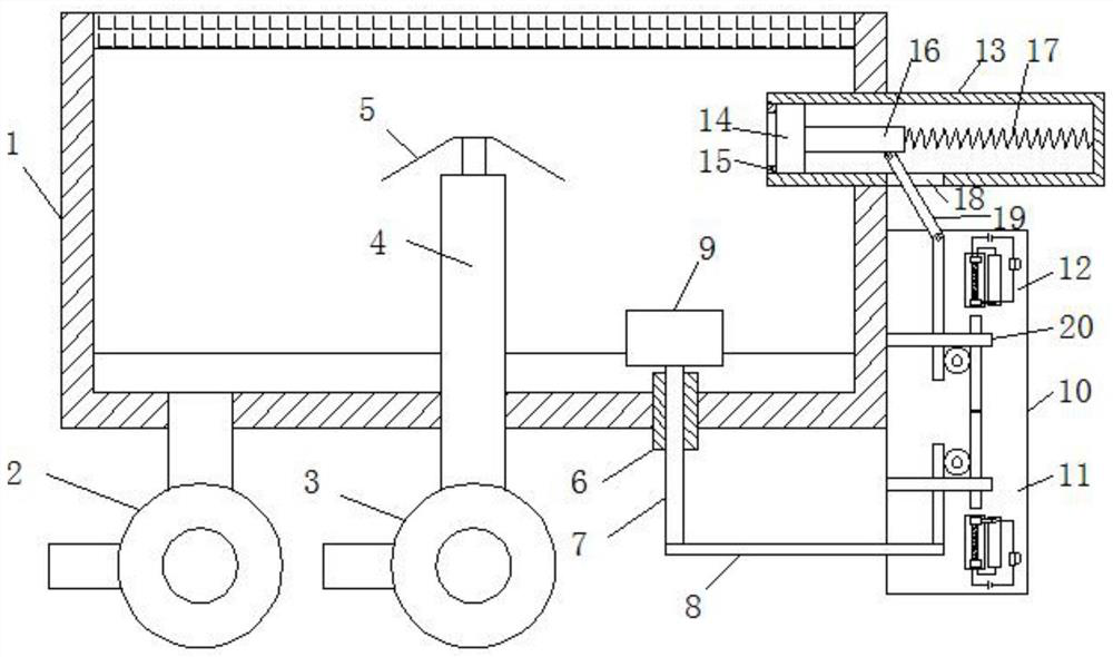 A monitoring alarm for paper machine vacuum suction box and its application method