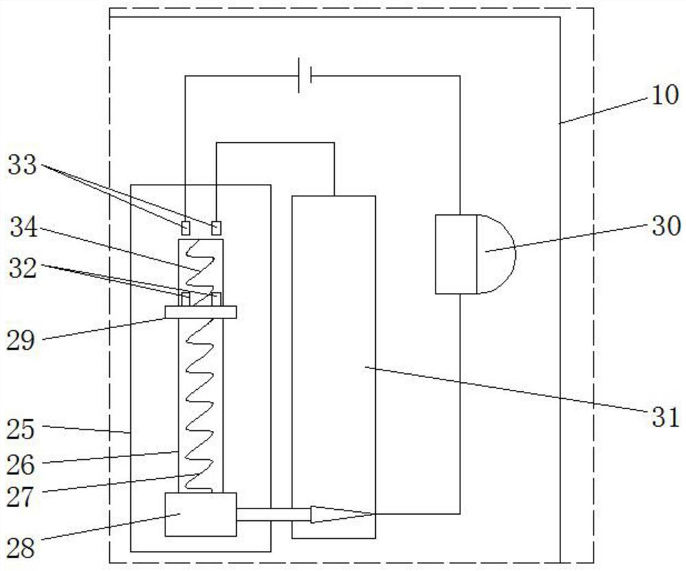 A monitoring alarm for paper machine vacuum suction box and its application method