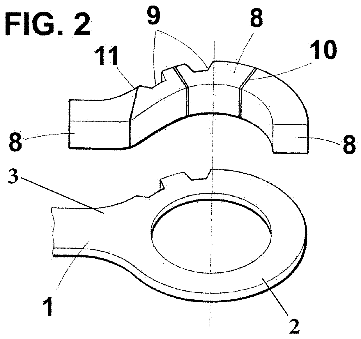 Method for manufacturing a rear section of an aircraft and aircraft rear section manufactured by said method