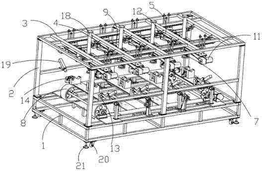 Automatic surface processing machine