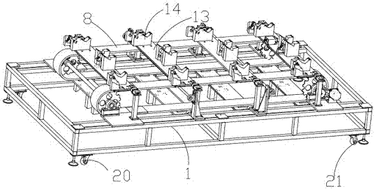 Automatic surface processing machine