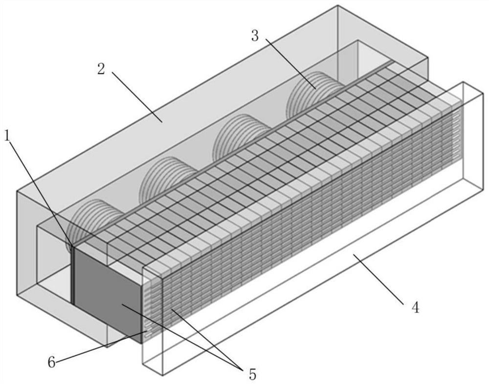 Grid plate and braided rope combined sealing structure