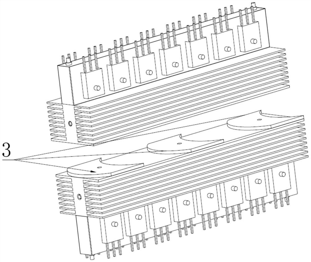 Heat dissipation structure and power module