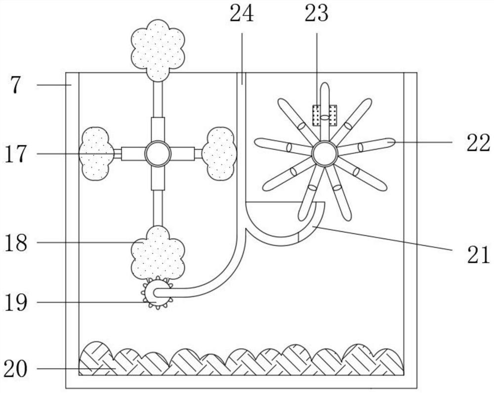 Dehumidification equipment for inorganic fertilizer manufacturing and heat dissipation method thereof