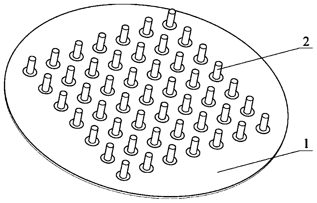 Visual prosthesis microelectrode array capable of generating converged virtual electrodes