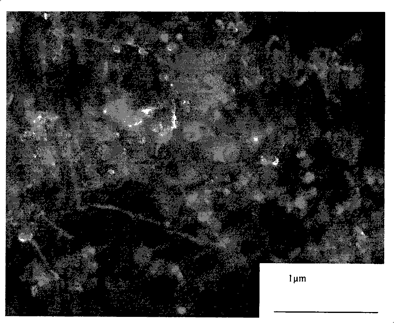 Carbon nano-tube zirconium boride-carborundum based material and preparation method thereof