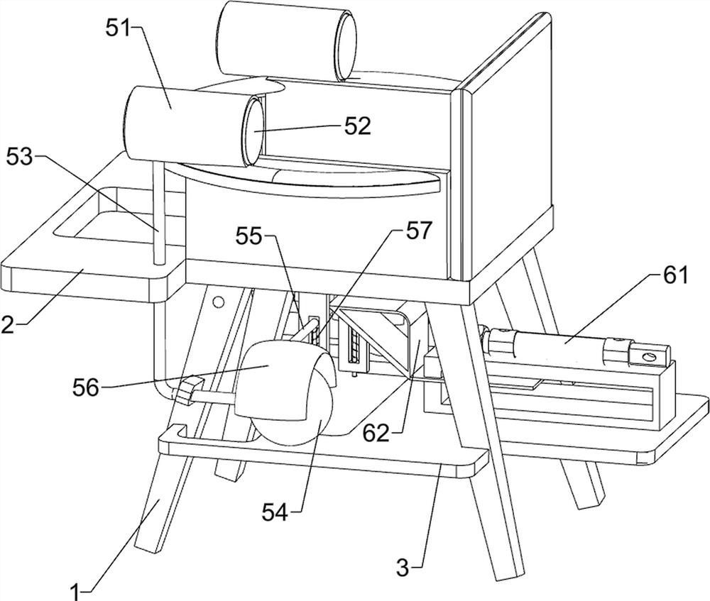 Blood drawing assisting chair for medical pediatrics