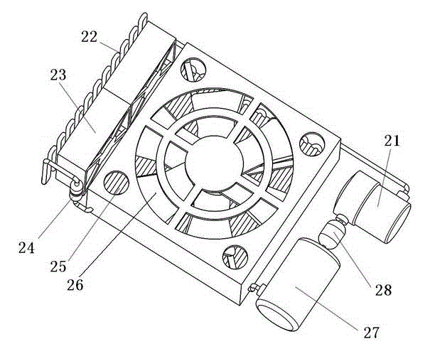 Solar ventilation refrigerating device