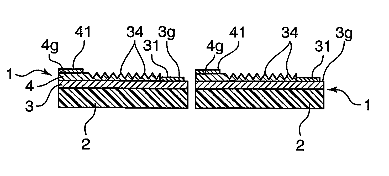 Method for producing a light emitting device