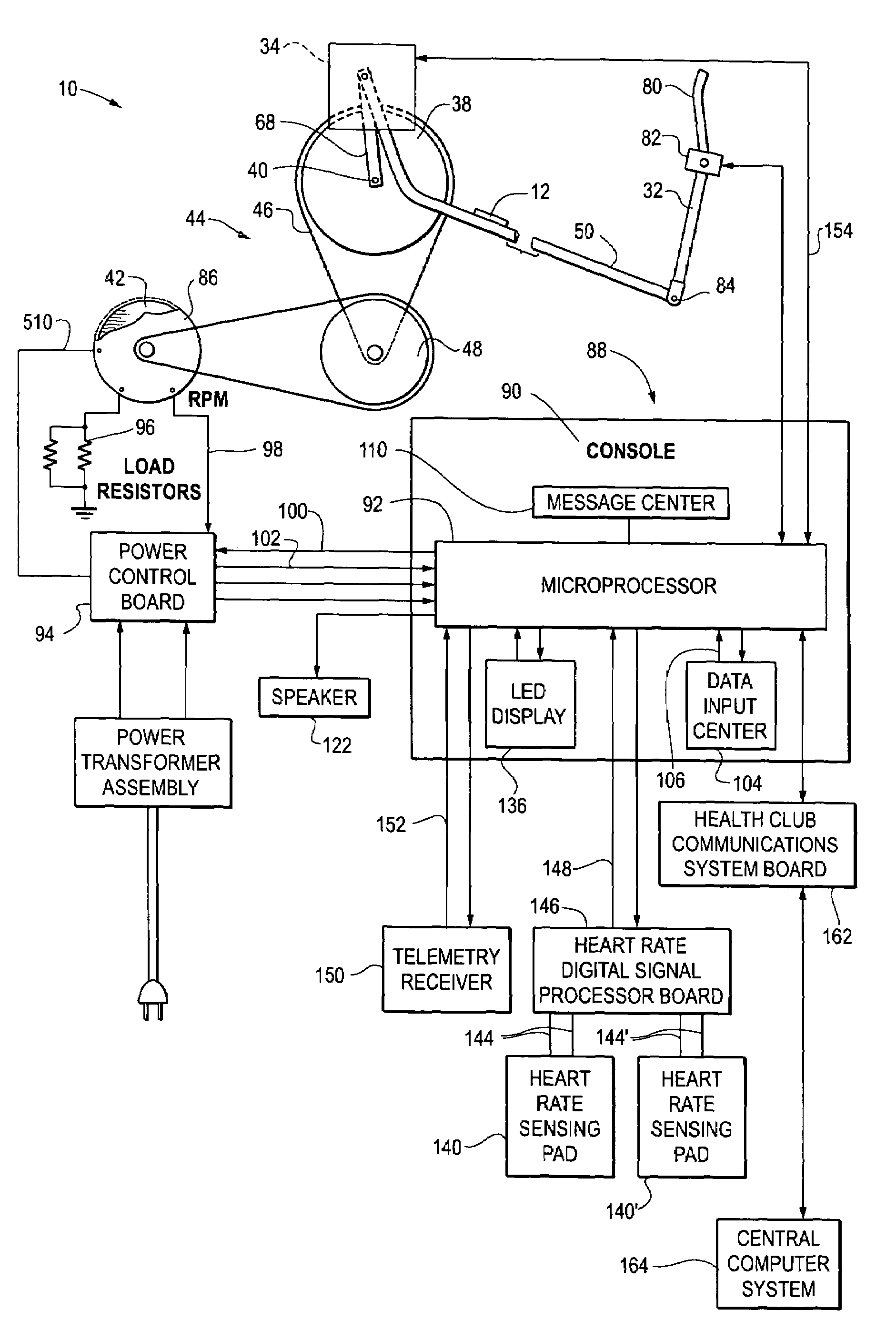 Elliptical step distance measurement