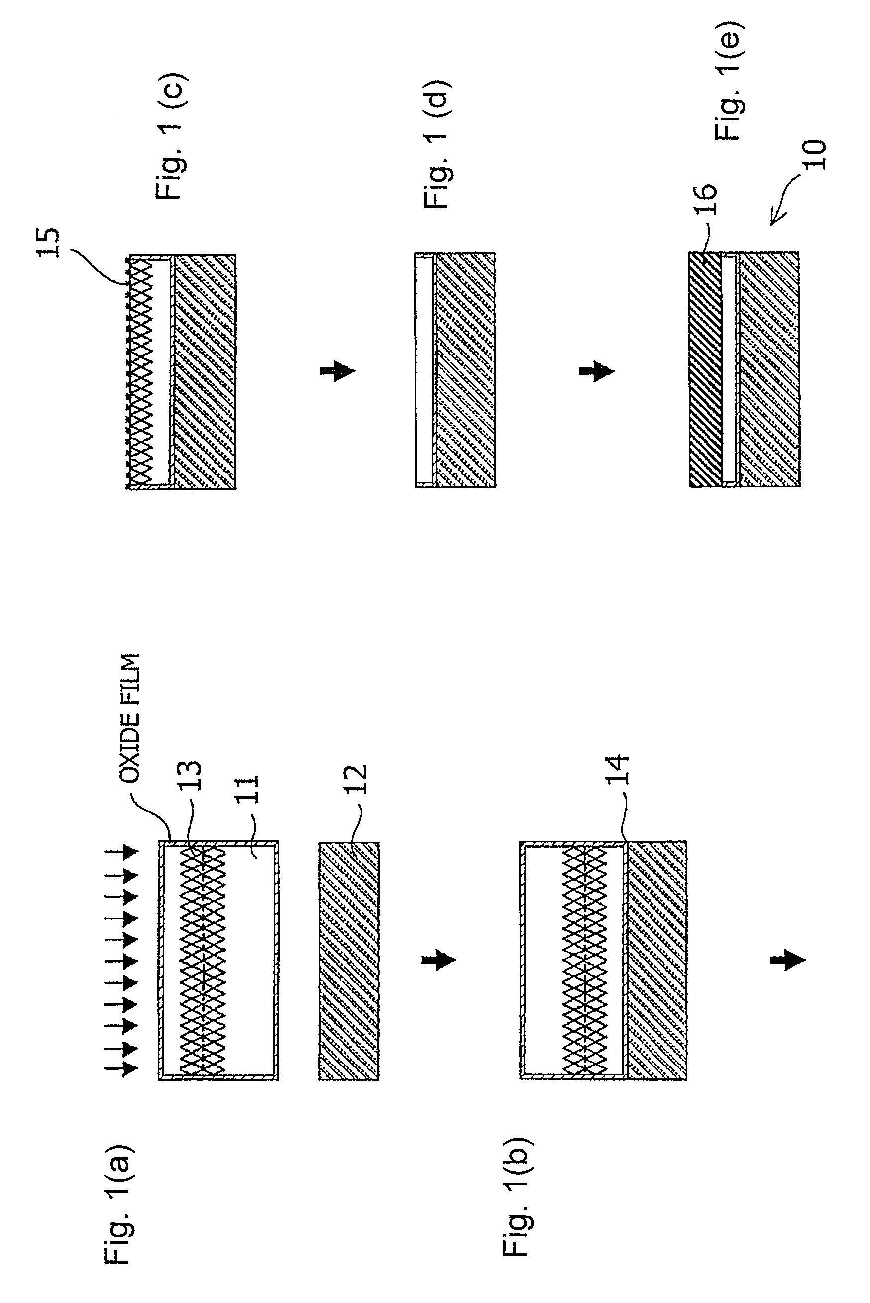 Method for producing a bonded substrate