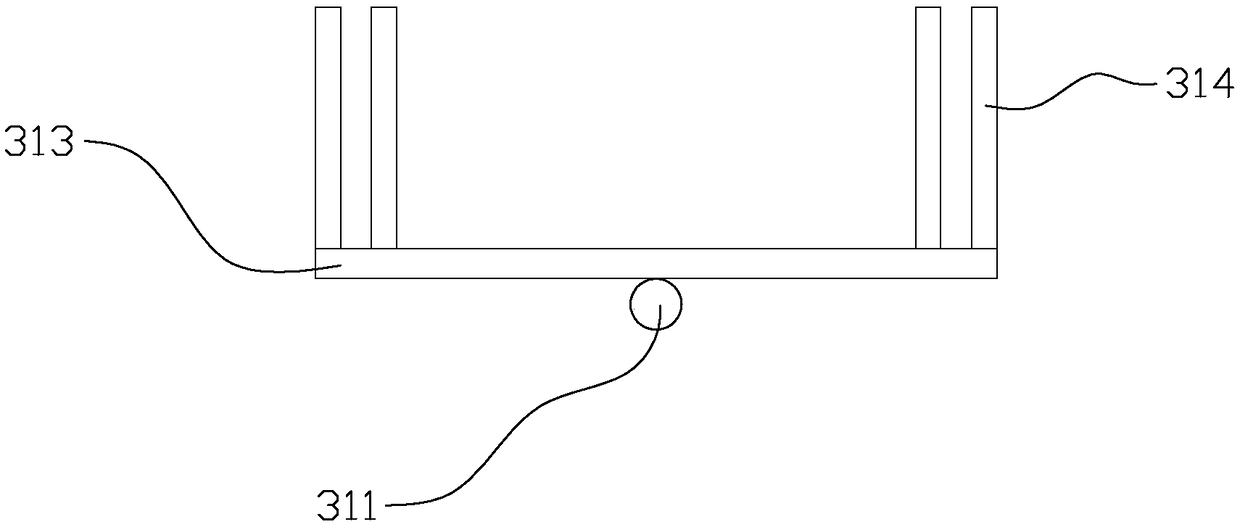 Hanging bracket of shot blasting machine