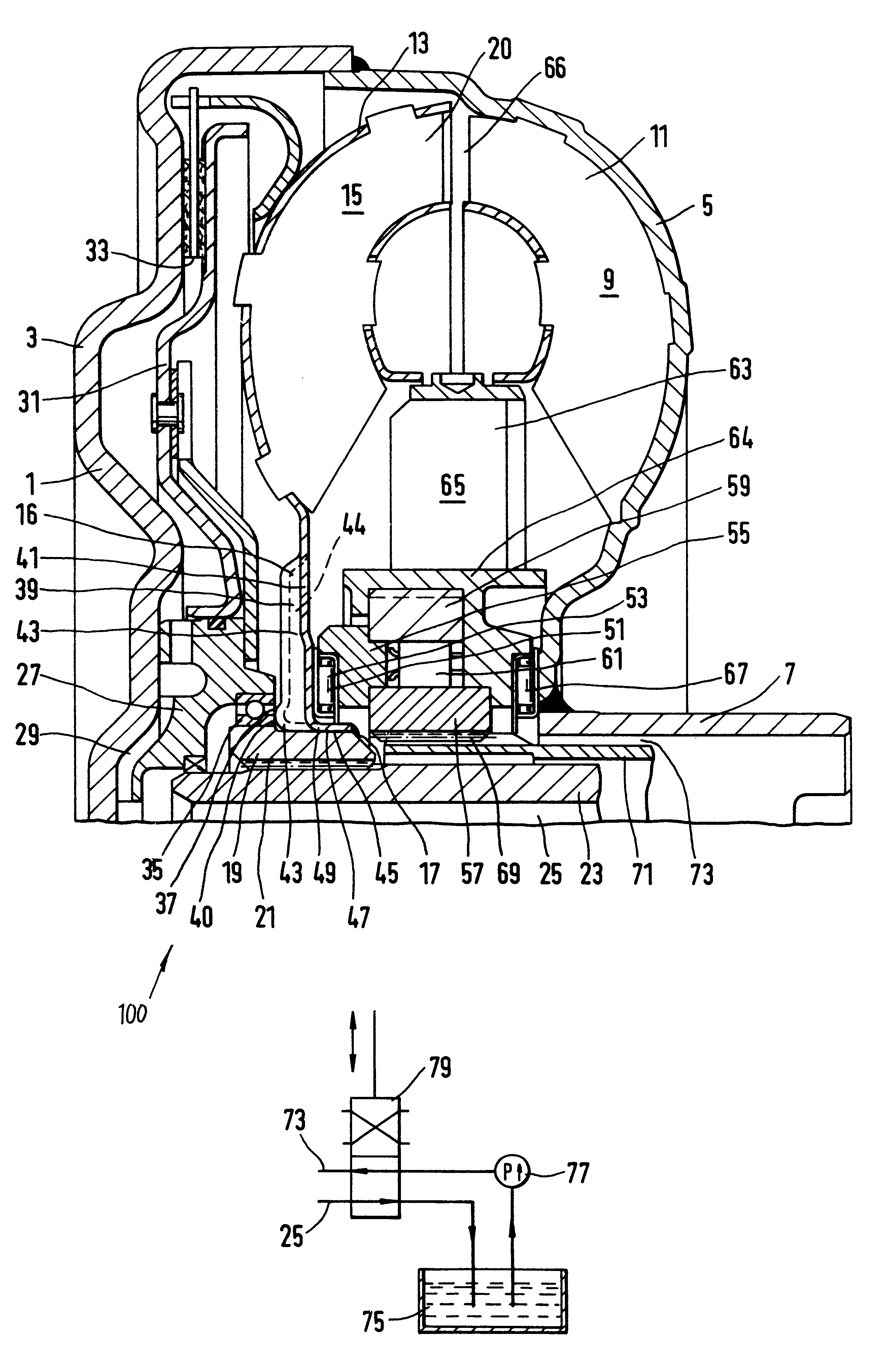 Hydrodynamic torque converter having a turbine shell with stiffeners