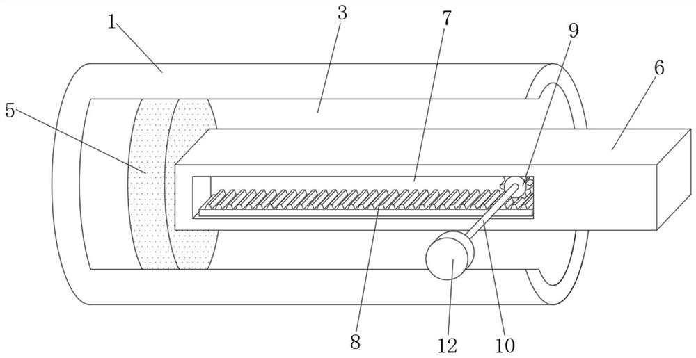 Bone marrow puncture extraction device for hematology department