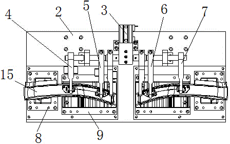 Rapid hot riveting welding equipment for ultrathin sheet rib