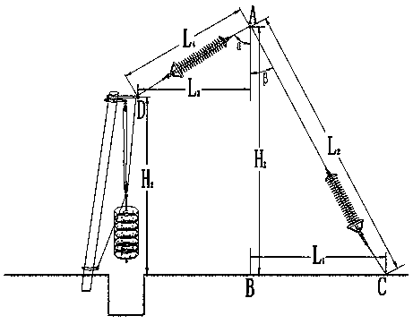 Overhead transmission line galloping suppression device