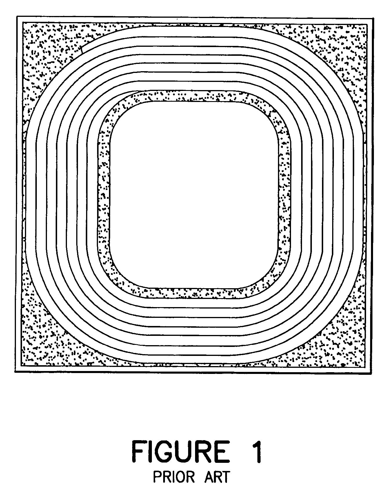 Passivation structure with voltage equalizing loops