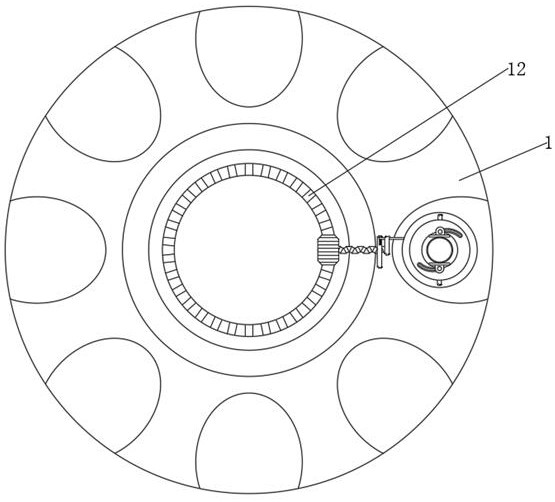 A positioning mechanism for a manipulator of a rotary filling machine