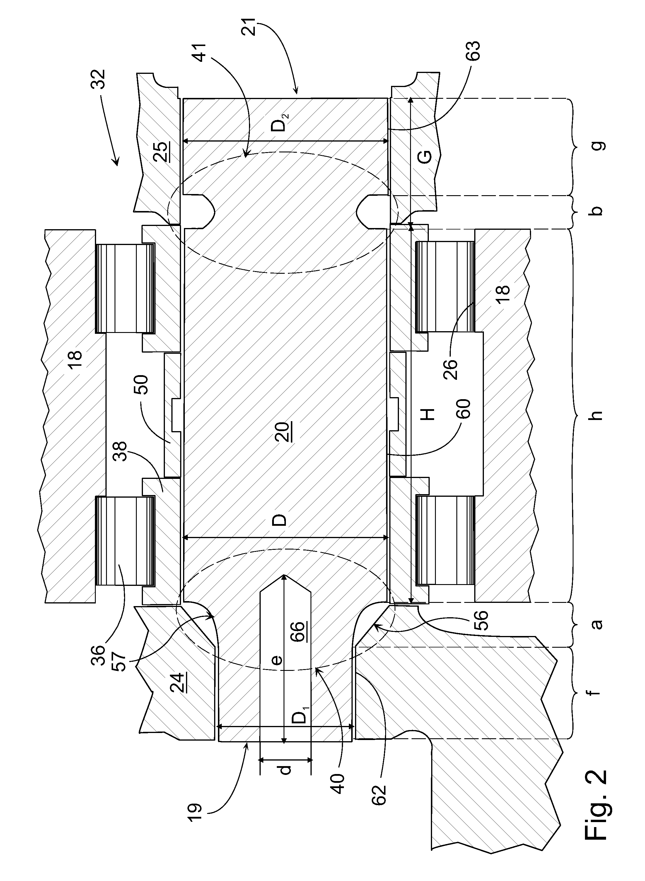 Arrangement in a Planetary Gearing and a Planetary Gear