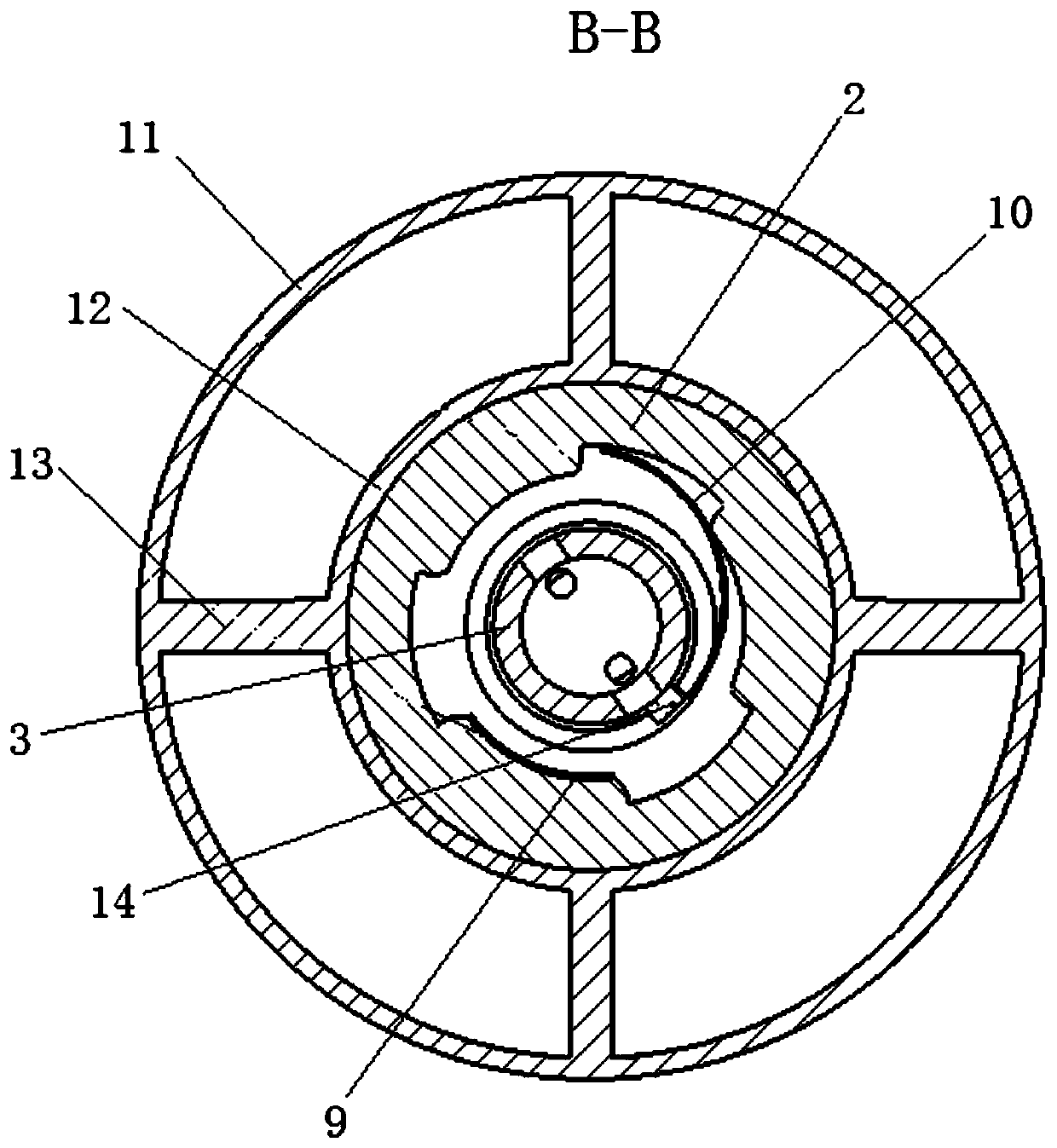 Self-driving speed sensor of rotating cylindrical turbo-drill based on friction nanometer