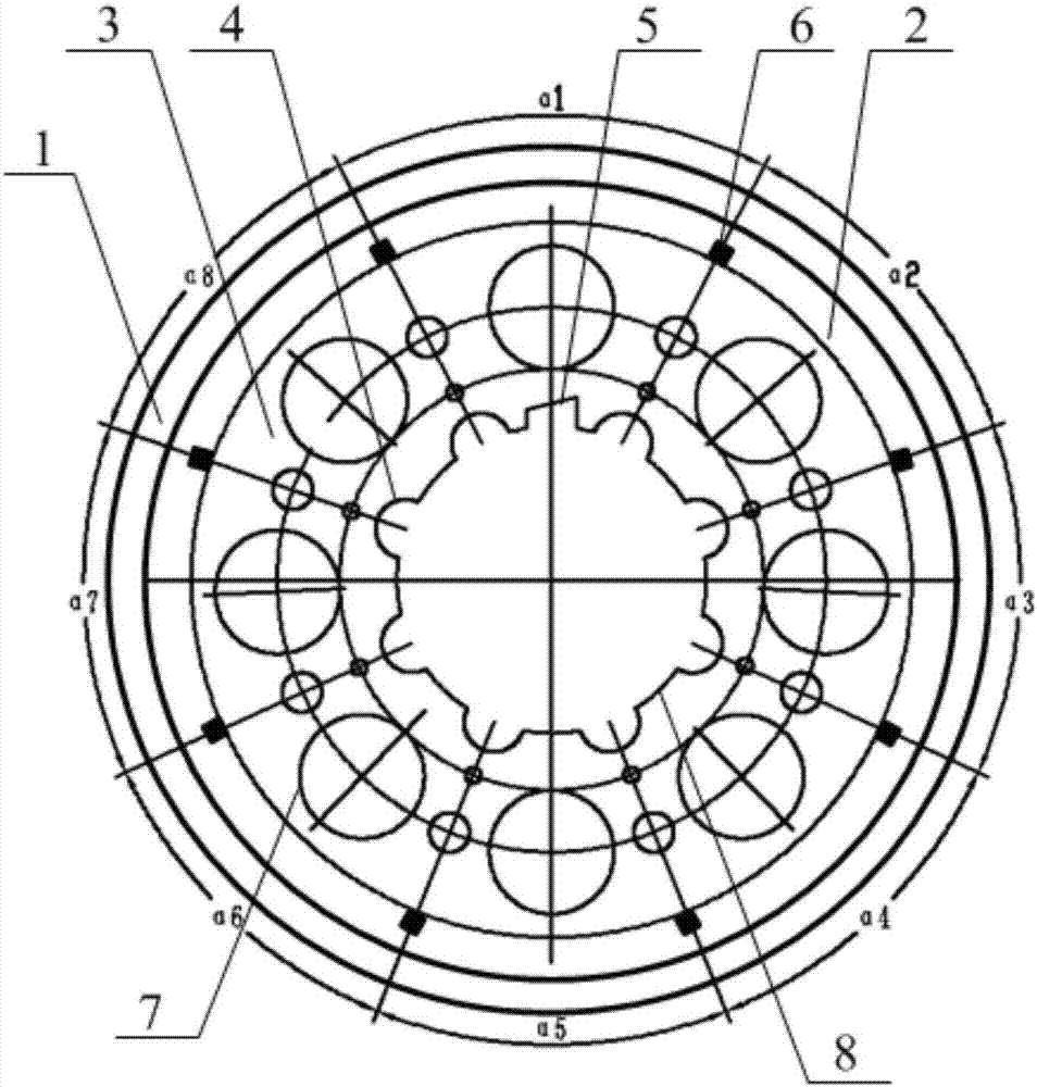 A kind of sine wave permanent magnet synchronous motor with low cogging effect and its manufacturing method