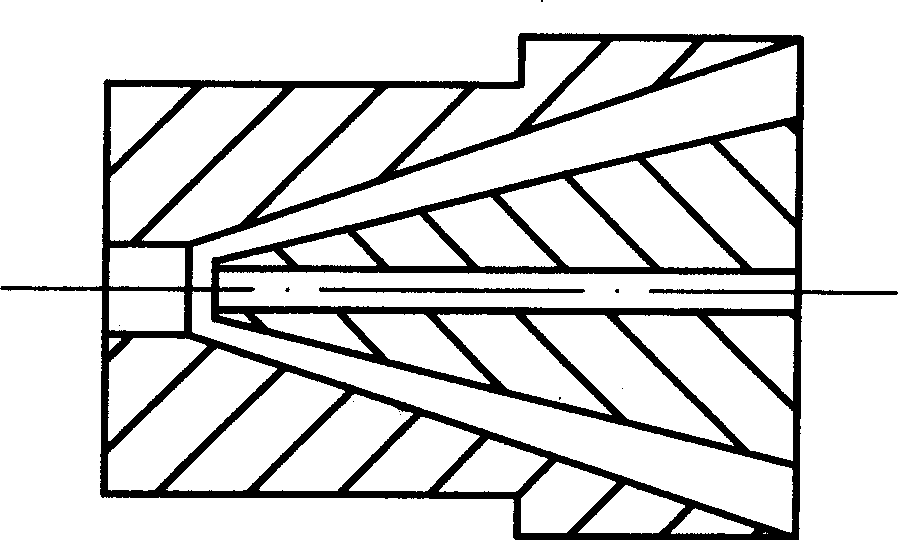 Preparation of signal transmission coaxial cable and physic foaming insulation layer and mould