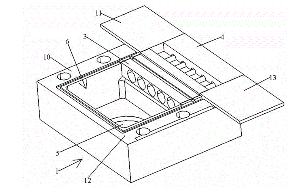 Noise suppression device of high frequency pulse jet weapon cabin